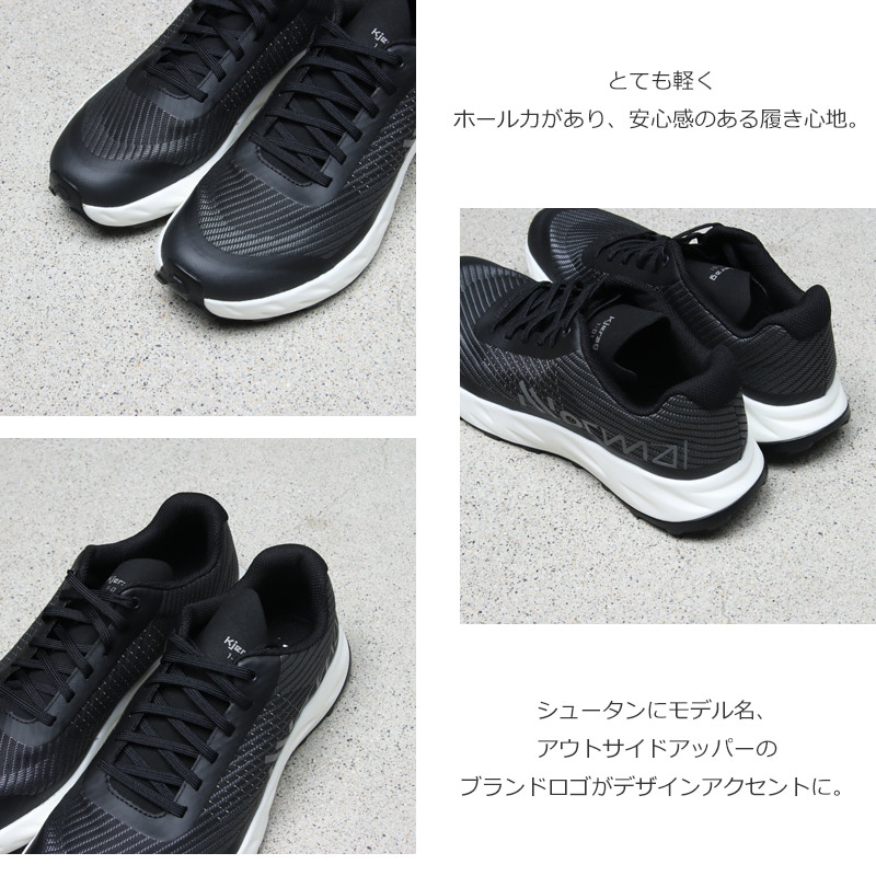 NNormal(ノーマル) Kjerag Shoe Black/Grey