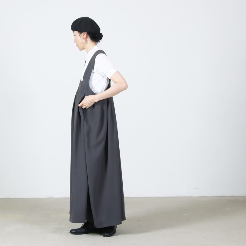 NO CONTROL AIR(ノーコントロールエアー) スパンポリエステル・ドレープカルゼ ジャンプタックワンピース