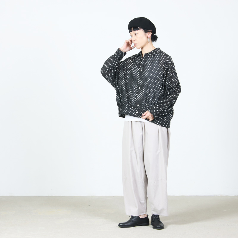 NO CONTROL AIR(ノーコントロールエアー) FIRMUM 50sコットン タイプライター膨潤洗い加工 切り替えパンツ