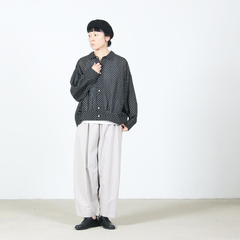 NO CONTROL AIR(ノーコントロールエアー) FIRMUM 50sコットン タイプライター膨潤洗い加工 切り替えパンツ