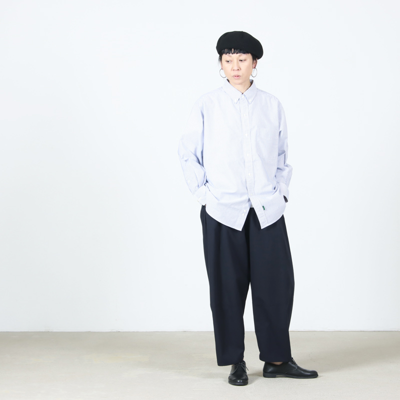 NO CONTROL AIR(ノーコントロールエアー) FIRMUM 50sコットン タイプライター膨潤洗い加工 切り替えパンツ