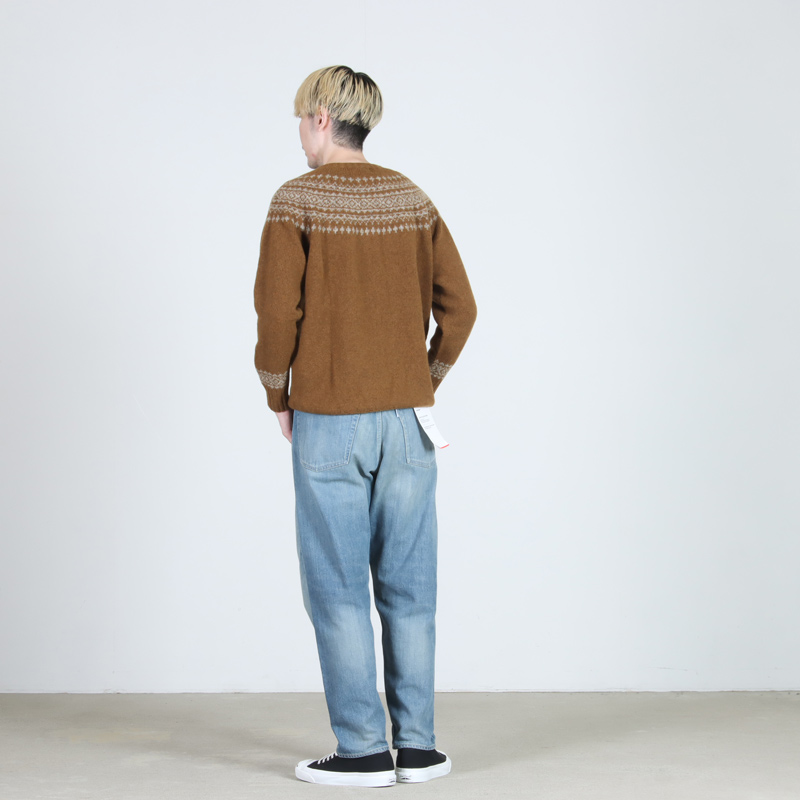NOR'EASTERLY(ノア イースターリー) L/S CREW 2TONE NORDIC