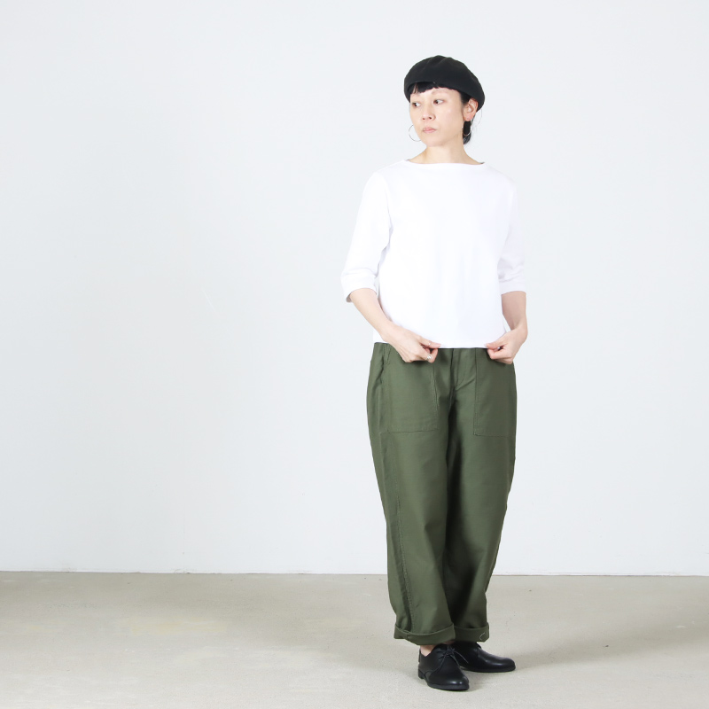 ORCIVAL(オーシバル) SHORT LENGTH BOAT NECK S/S P.O.