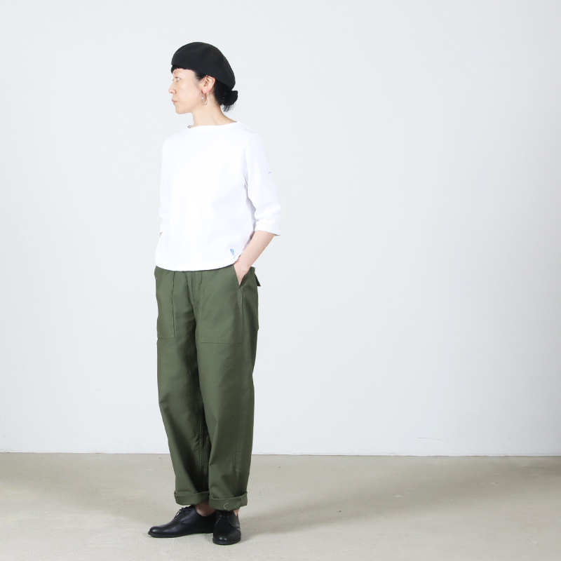ORCIVAL(オーシバル) SHORT LENGTH BOAT NECK S/S P.O.