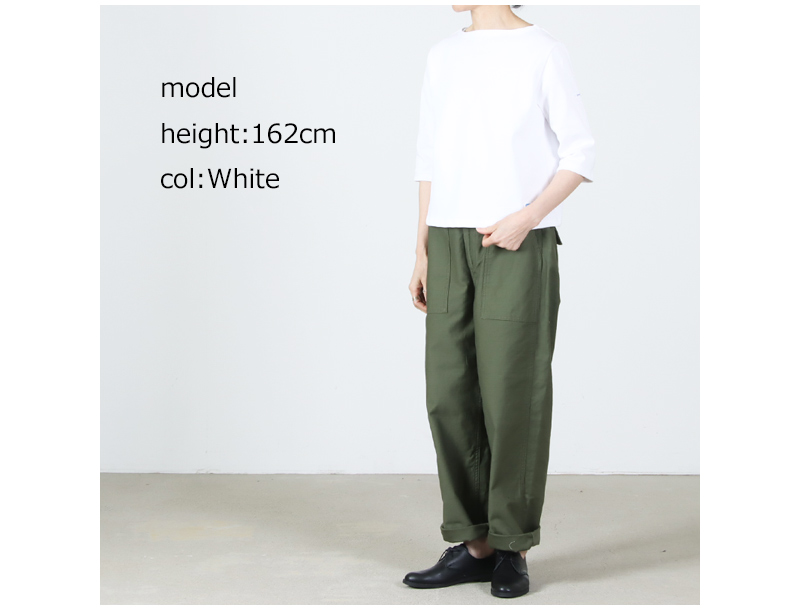 ORCIVAL(オーシバル) SHORT LENGTH BOAT NECK S/S P.O.