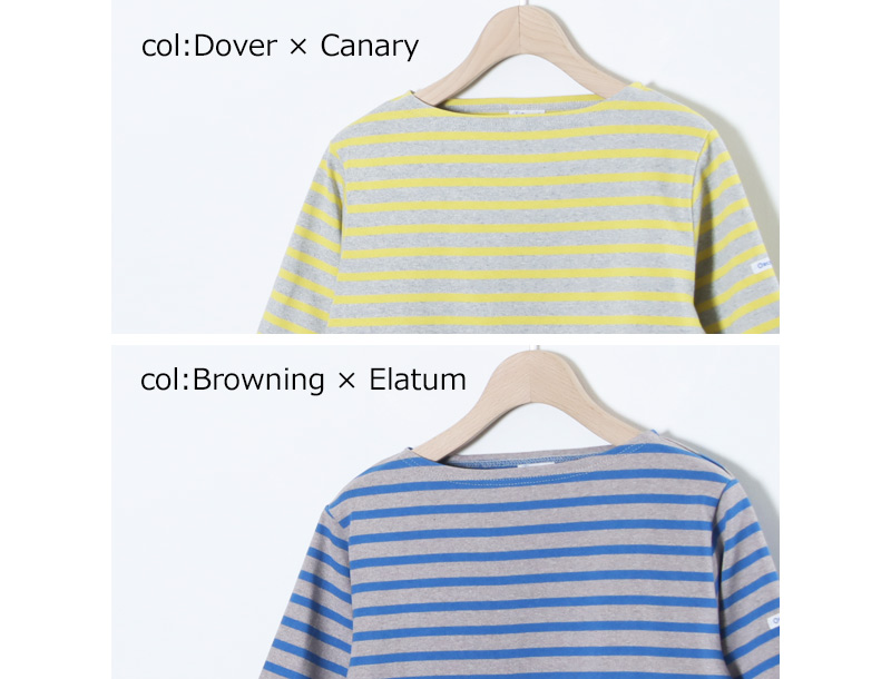 ORCIVAL(オーシバル) SHORT LENGTH BOAT NECK S/S P.O.