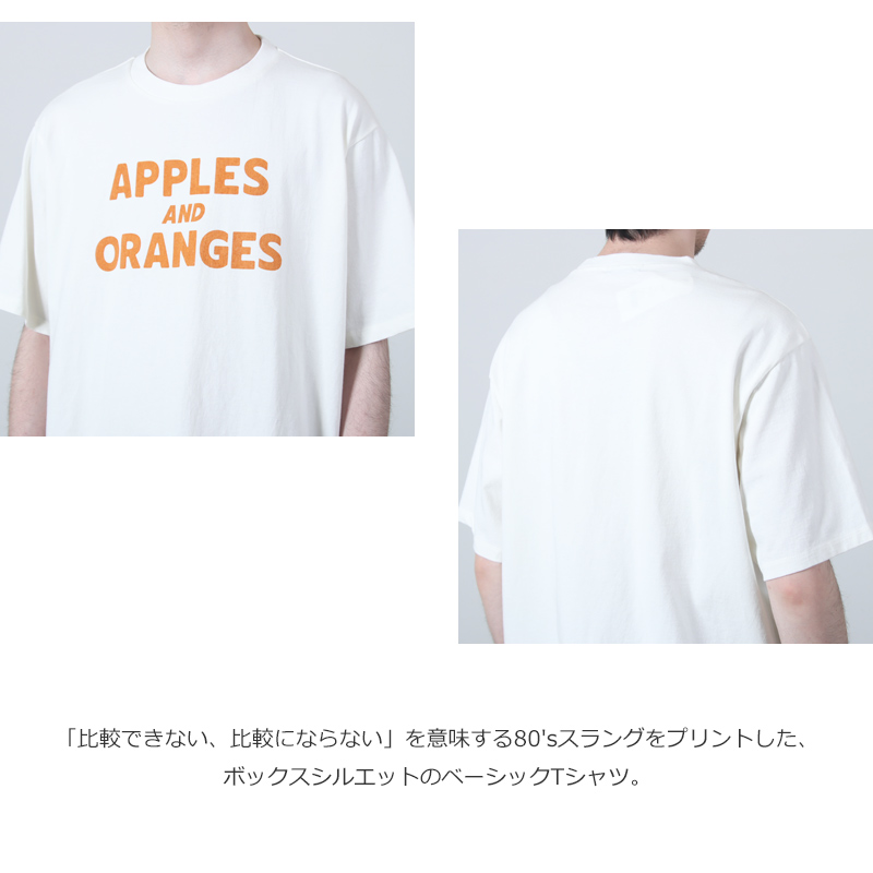 Ordinary Fits(オーディナリーフィッツ) PRINT-TEE A&O