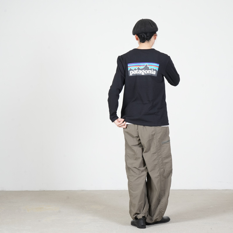 PATAGONIA(パタゴニア) W's L/S P-6 Logo Responsibili-Tee