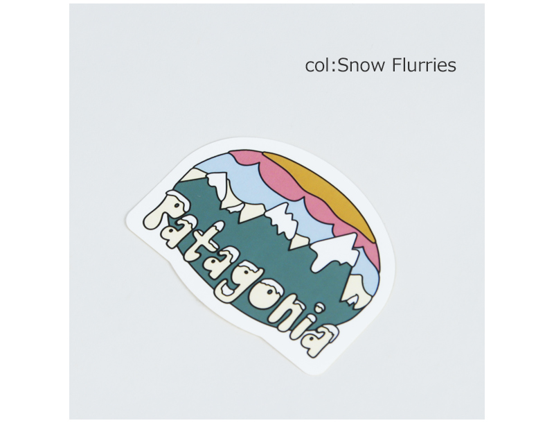 PATAGONIA(パタゴニア) Snow Flurries Sticker
