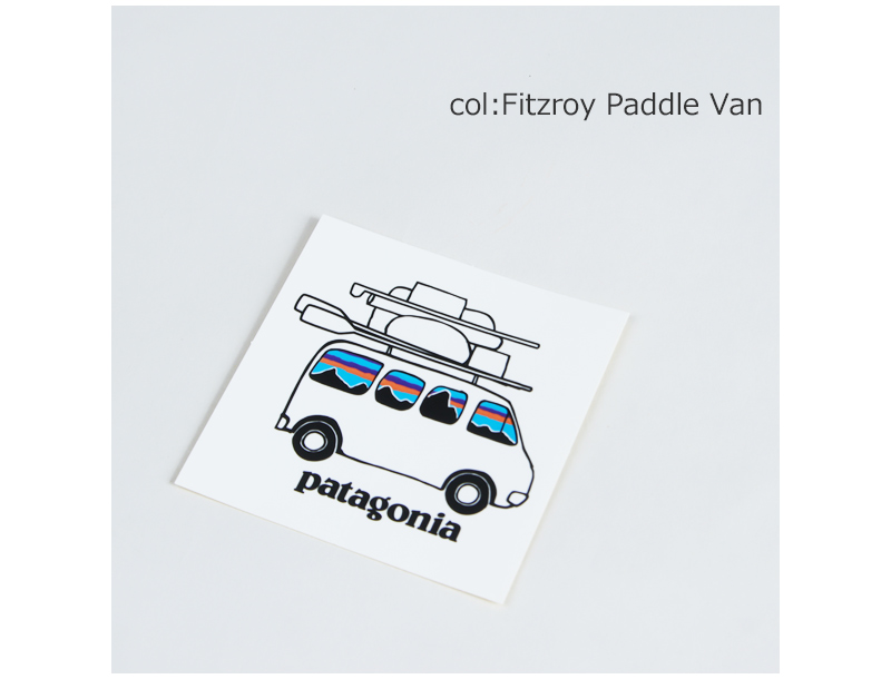 PATAGONIA(パタゴニア) Fitzroy Paddle Van Sticker