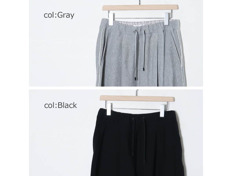 PERS PROJECTS(パースプロジェクト) HAKEEM TWIST TROUSERS (SOLID)