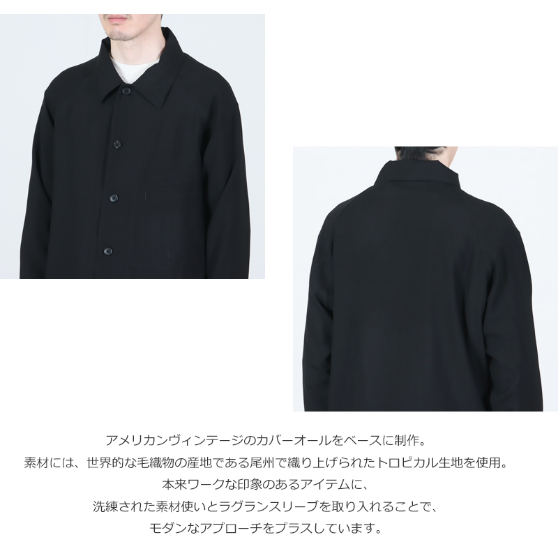 POLYPLOID(ポリプロイド) COVERALL JACKET C