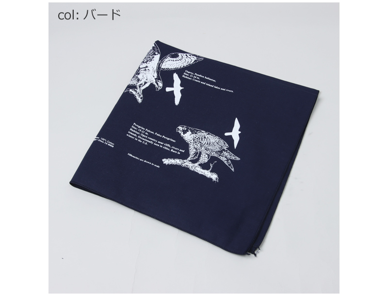 Printed Image(プリンティッドイメージ) ネイチャープリントバンダナ