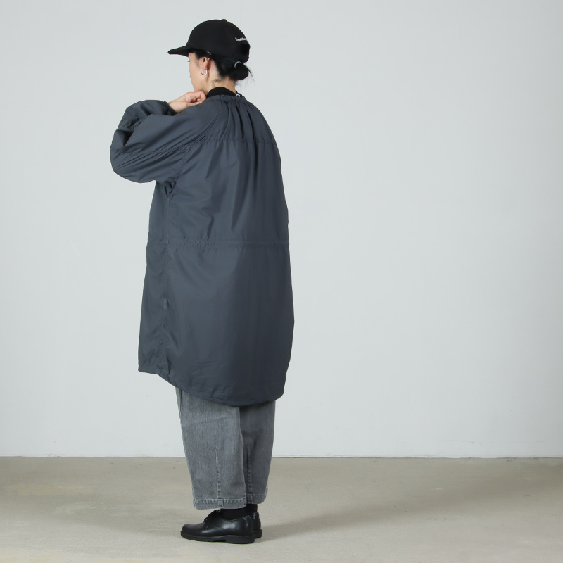 THE NORTH FACE PURPLE LABEL(ザ ノースフェイス パープルレーベル) Garment Dyed Nylon Field Shirred Coat