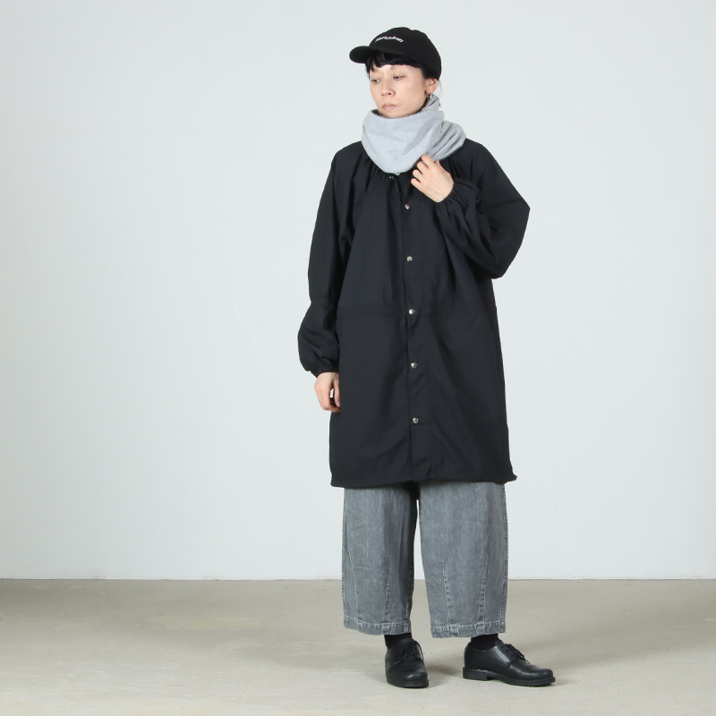 THE NORTH FACE PURPLE LABEL(ザ ノースフェイス パープルレーベル) Garment Dyed Nylon Field Shirred Coat