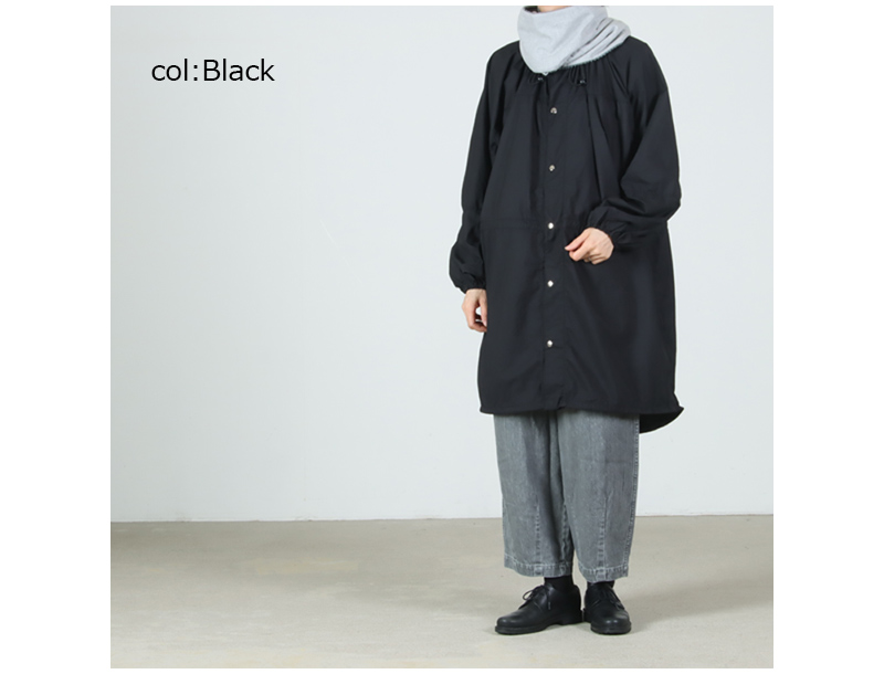 THE NORTH FACE PURPLE LABEL(ザ ノースフェイス パープルレーベル) Garment Dyed Nylon Field Shirred Coat