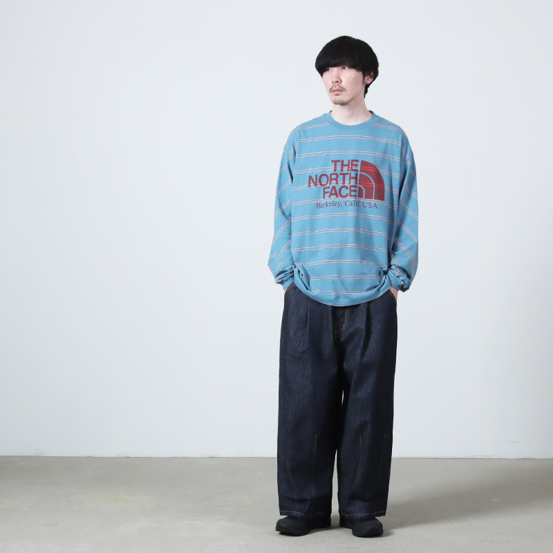 THE NORTH FACE PURPLE LABEL(ザ ノースフェイス パープルレーベル) Field Long Sleeve Striped Tee