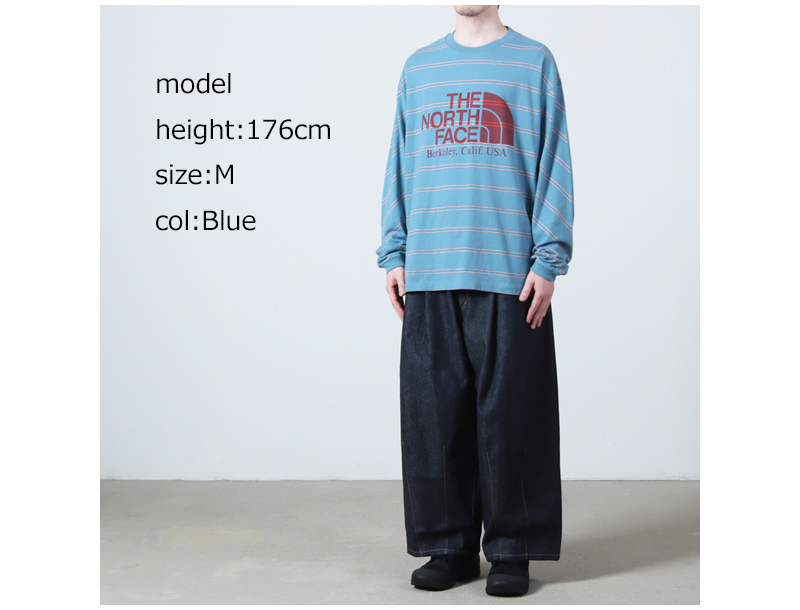THE NORTH FACE PURPLE LABEL(ザ ノースフェイス パープルレーベル) Field Long Sleeve Striped Tee