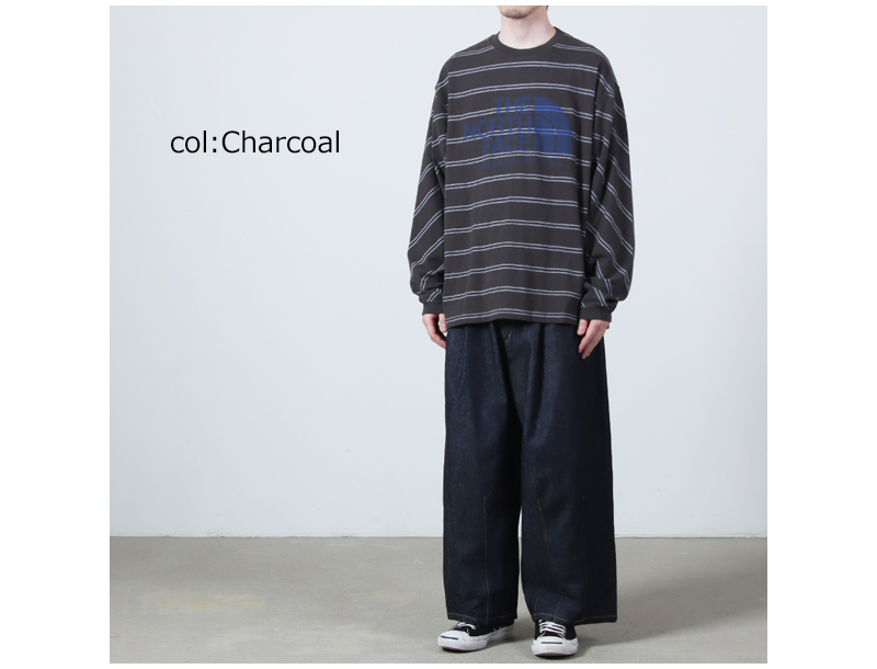 THE NORTH FACE PURPLE LABEL(ザ ノースフェイス パープルレーベル) Field Long Sleeve Striped Tee