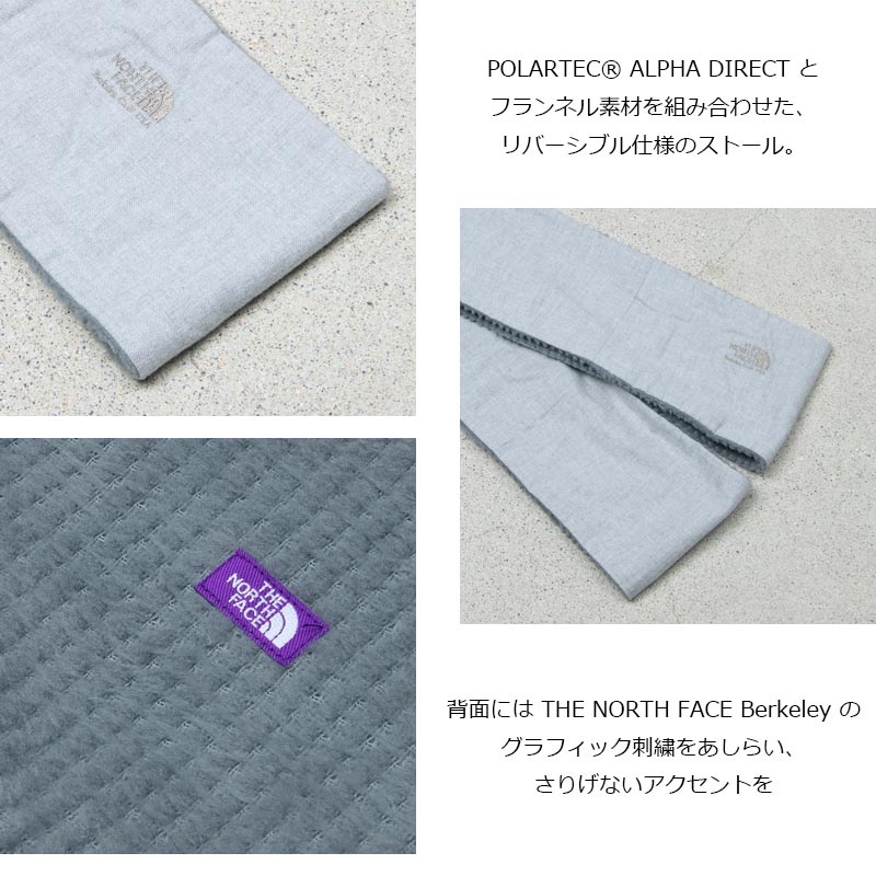 THE NORTH FACE PURPLE LABEL(ザ ノースフェイス パープルレーベル) POLARTEC Field Loop Stole