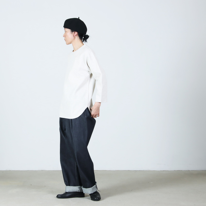 blurhmsROOTSTOCK(ブラームス ルーツストック) Rough&Smooth Thermal Baseball Tee