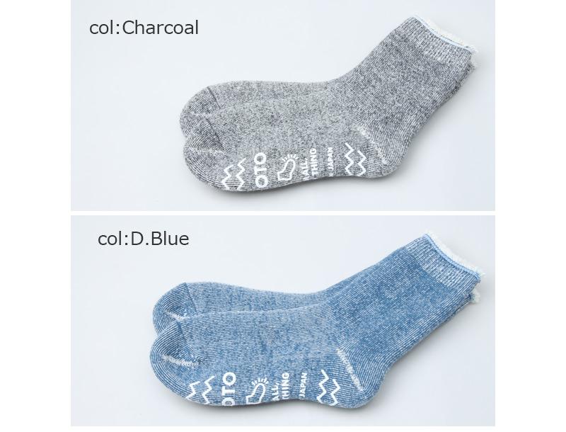 RoToTo(ロトト) DOUBLE FACE ROOM SOCKS SHAGGY PILE
