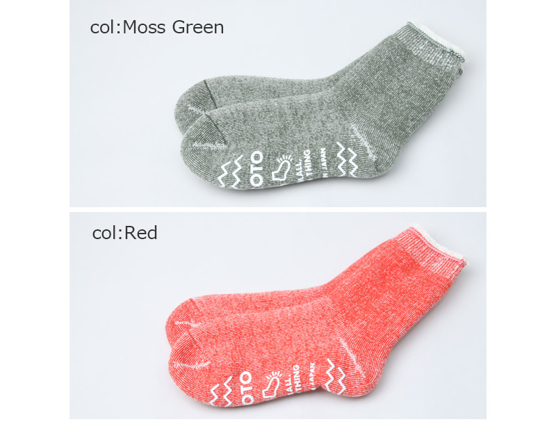 RoToTo(ロトト) DOUBLE FACE ROOM SOCKS SHAGGY PILE