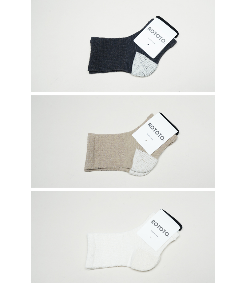 RoToTo(ロトト) WASHI/SILK SANDAL SOCKS
