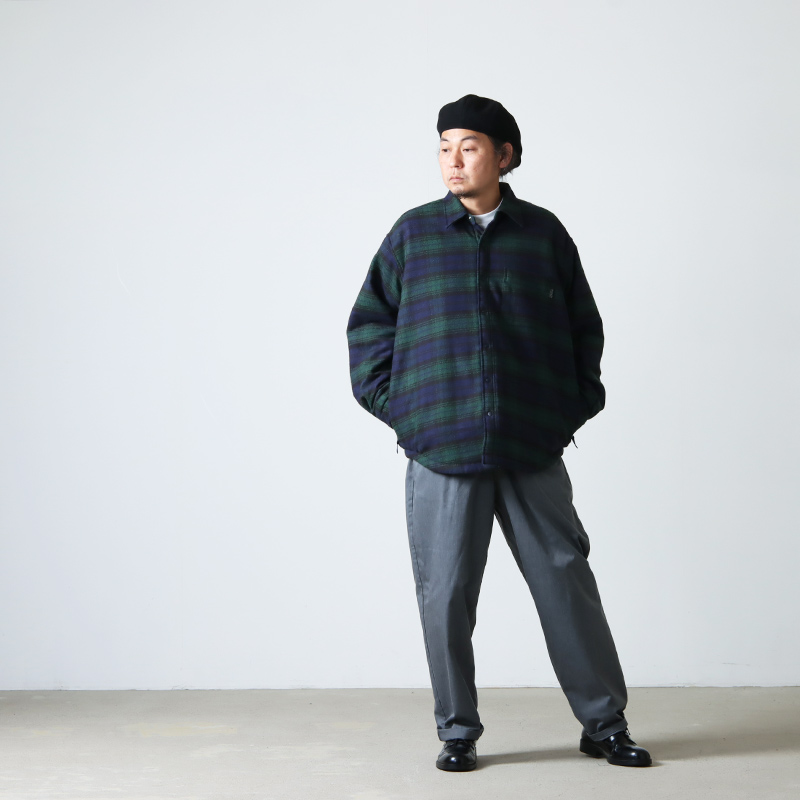 SEDAN ALL-PURPOSE(󥪡ѡѥ) Quilted Lined Plaid Shirt