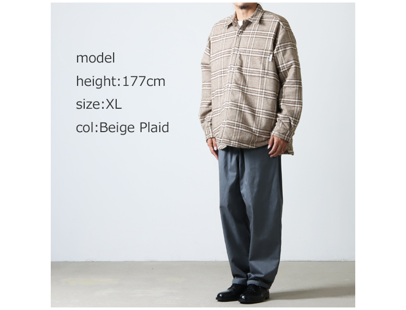 SEDAN ALL-PURPOSE(󥪡ѡѥ) Quilted Lined Plaid Shirt