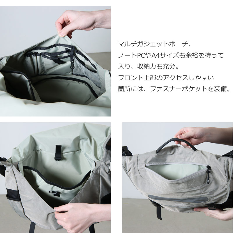 SEDAN ALL-PURPOSE(󥪡ѡѥ) Overdyed Nylon Messenger Bag