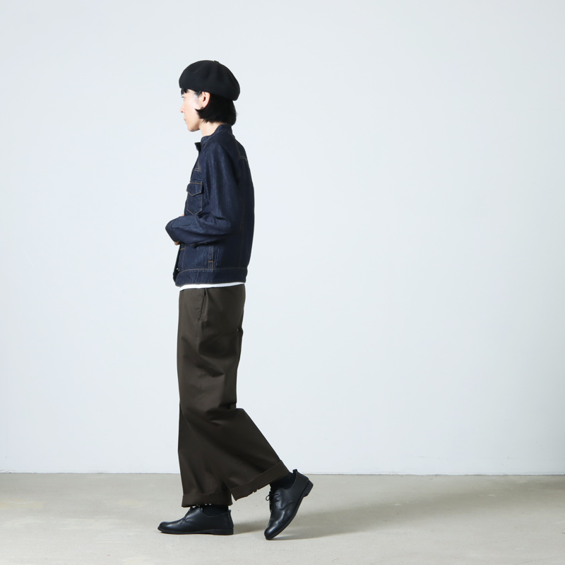 si-si-si(スースースー) ベーシックデニムジャケット ワンウォッシュ