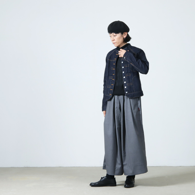 si-si-si(スースースー) ベーシックデニムジャケット ワンウォッシュ