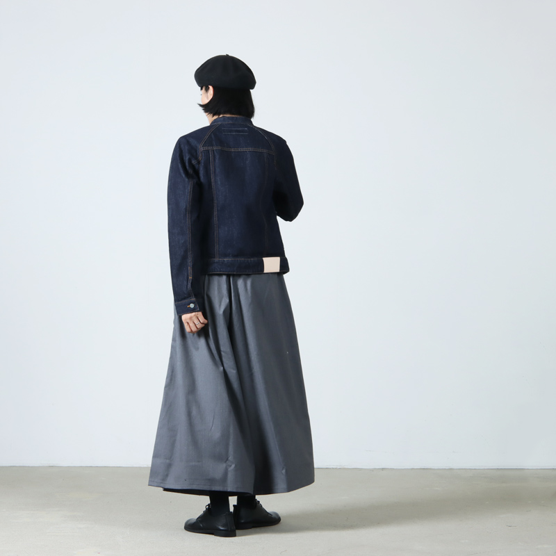 si-si-si(スースースー) ベーシックデニムジャケット ワンウォッシュ