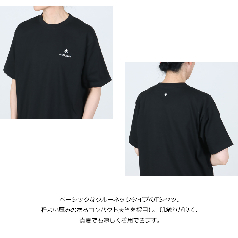 snow peak(スノーピーク) New Standard Logo T-Shirt