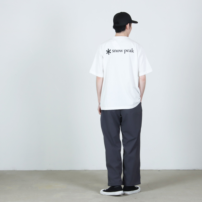 snow peak(スノーピーク) New Standard Back Printed Logo T-Shirt