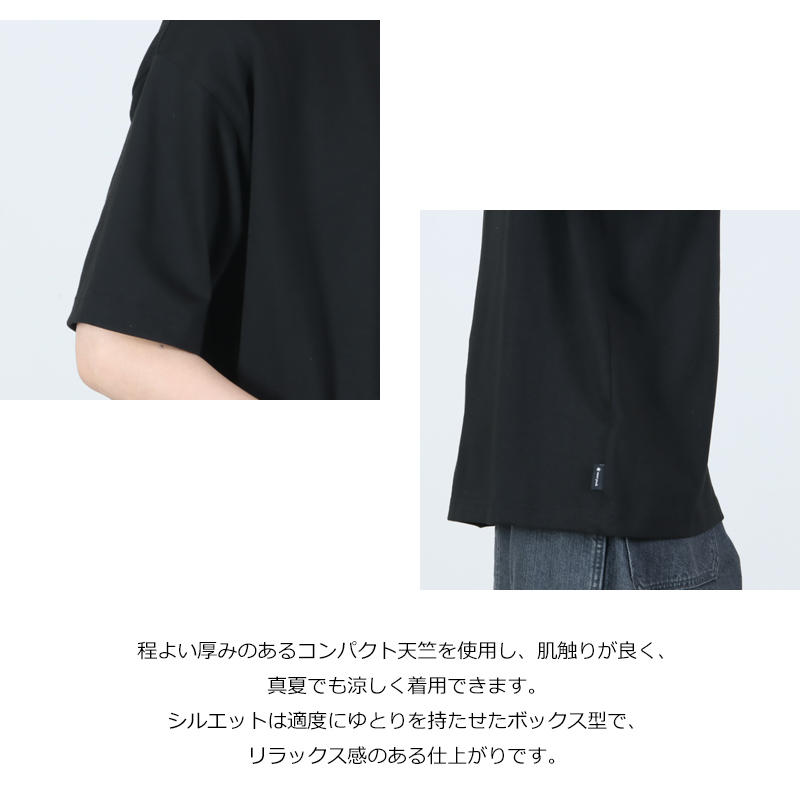 snow peak(スノーピーク) New Standard Back Printed Logo T-Shirt