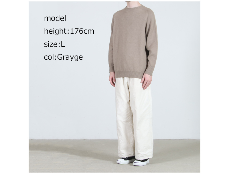 Soglia(ソリア) WEANERS Seamless Sweater