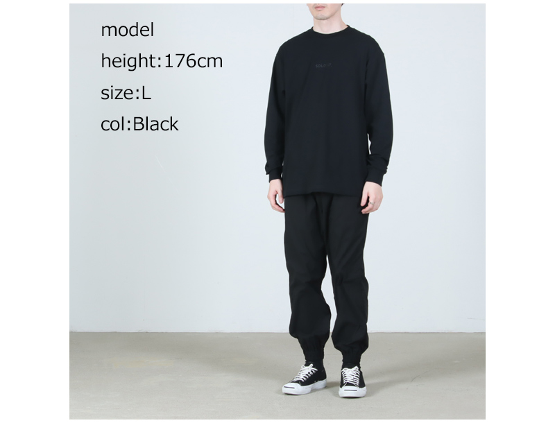 TAKAHIROMIYASHITATheSoloist.(タカヒロミヤシタザソロイスト) L/S Oversized Tee.(I AM THE SOLOIST.)