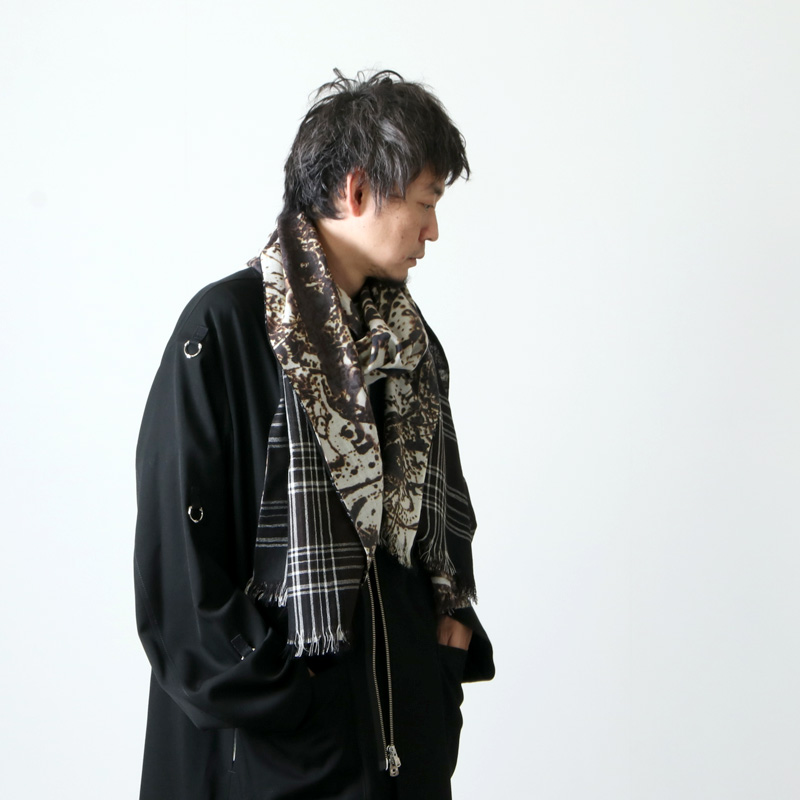 TAKAHIROMIYASHITATheSoloist.(ҥߥ䥷) w face rectangle scarf