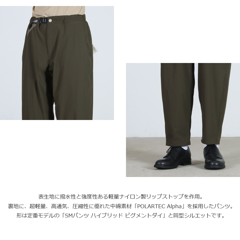 STONEMASTER(ストーンマスター) SM PANT Nylon Rip Polartec Alpha