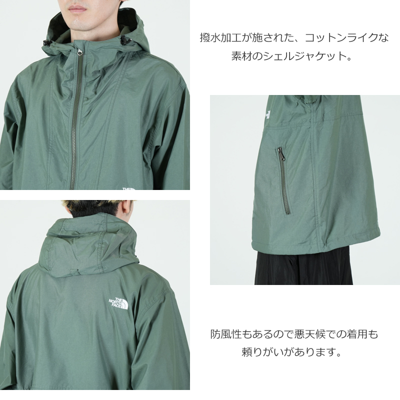 THE NORTH FACE(ザノースフェイス) Compact Jacket #MEN