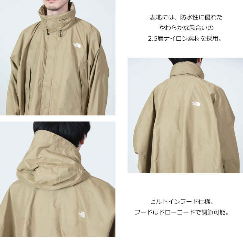 THE NORTH FACE(ザノースフェイス) Hydrena Rain Poncho #MENS