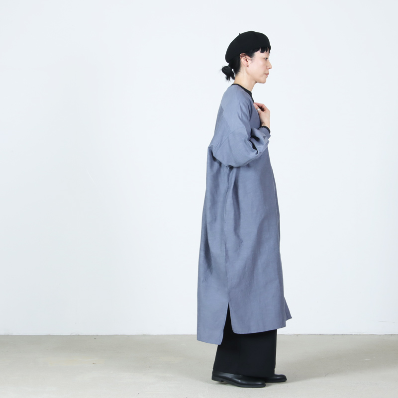 UNIVERSAL TISSU(ユニバーサルティシュ) コットンキュプラリネン ガウンOP
