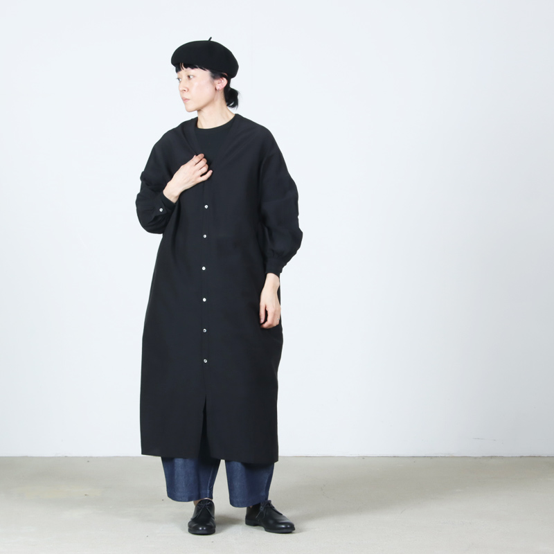 UNIVERSAL TISSU(ユニバーサルティシュ) コットンキュプラリネン ガウンOP