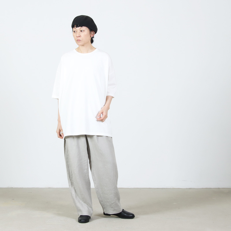 UNIVERSAL TISSU(ユニバーサルティシュ) クラシック天竺 ワイドTシャツ