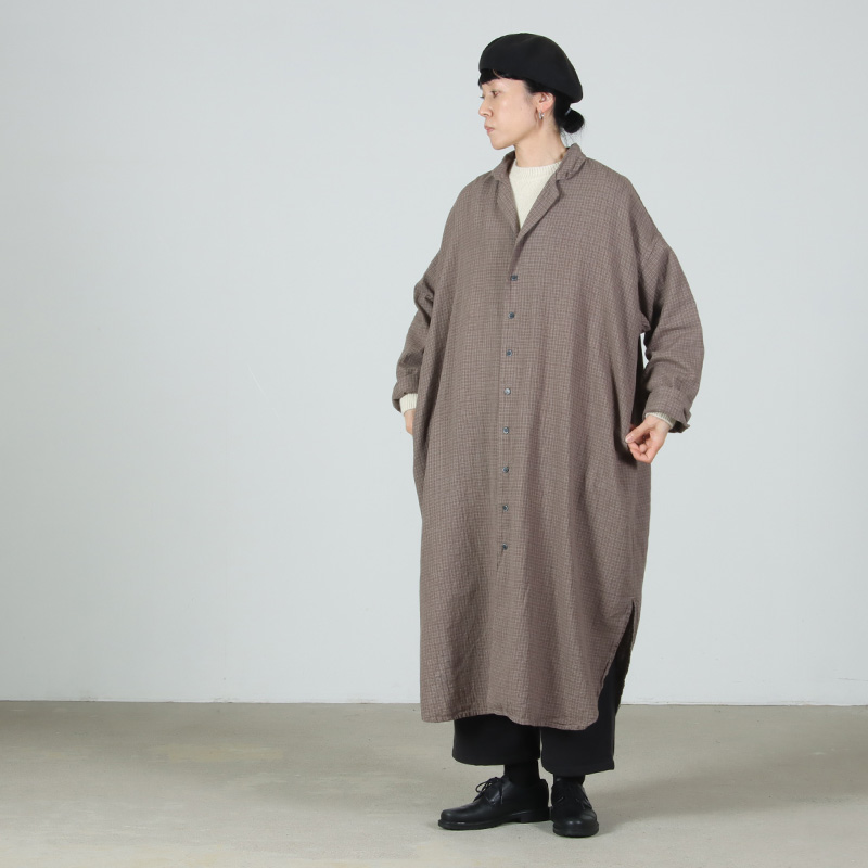 Veritecoeur(ヴェリテクール) ダディチェックシャツ