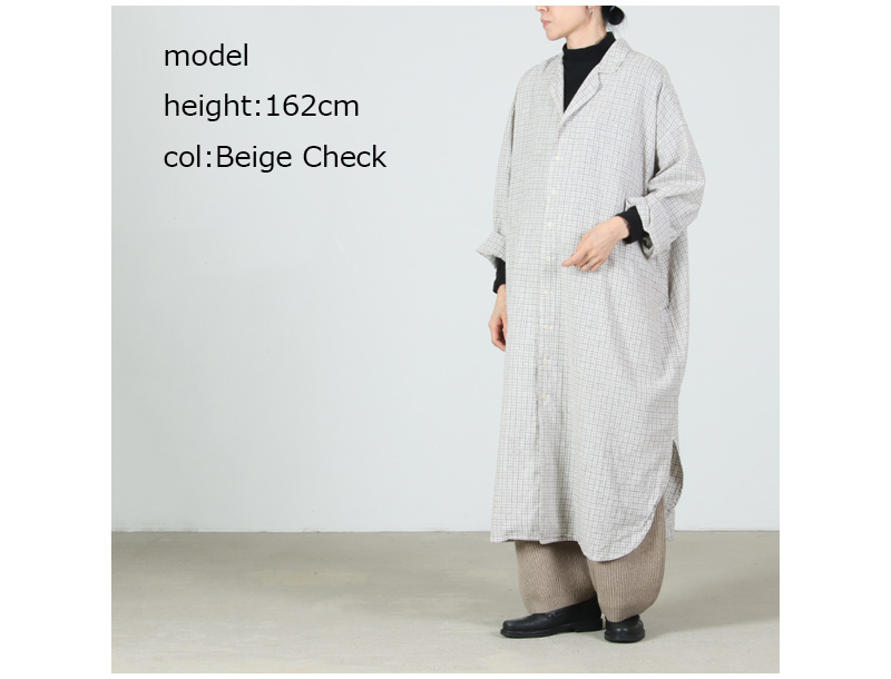 Veritecoeur(ヴェリテクール) ダディチェックシャツ