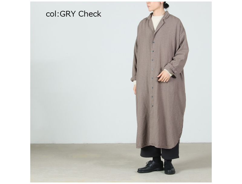 Veritecoeur(ヴェリテクール) ダディチェックシャツ