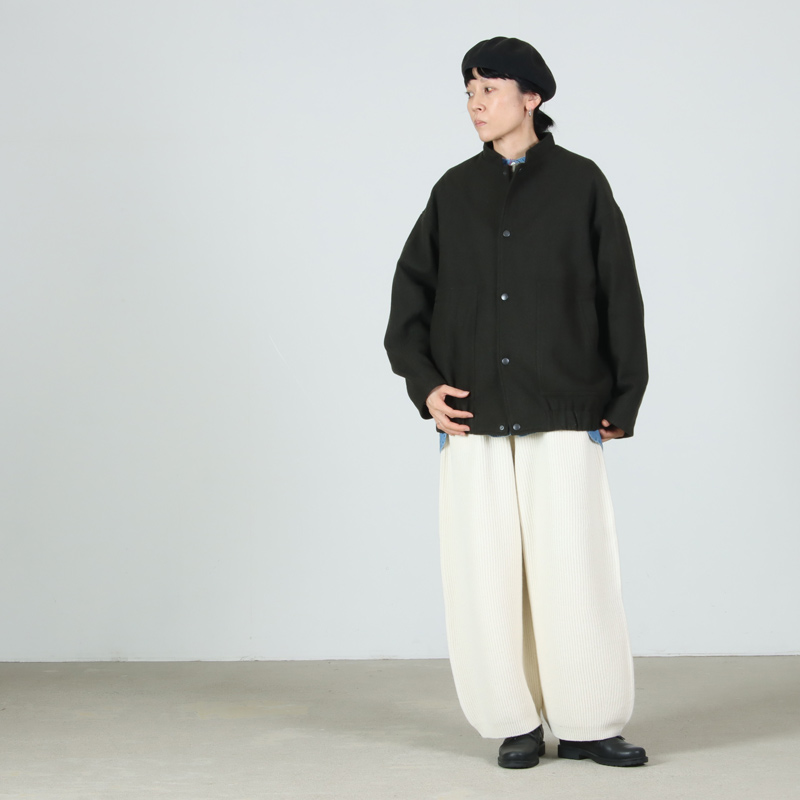 Veritecoeur(ヴェリテクール) ウールフラノブルゾン